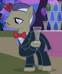 Size: 889x1069 | Tagged: safe, screencap, earth pony, pony, g4, simple ways, classy, clothes, costume, male, solo, stallion