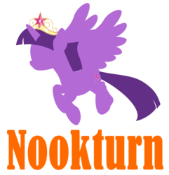 Size: 5402x5603 | Tagged: safe, artist:nookturn, twilight sparkle, alicorn, pony, g4, absurd resolution, crown, female, logo, mare, twilight sparkle (alicorn)