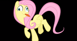 Size: 921x495 | Tagged: safe, fluttershy, g4, animated, female, solo
