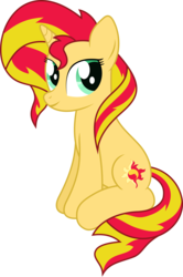 Size: 4000x6012 | Tagged: safe, artist:waveywaves, sunset shimmer, pony, unicorn, g4, cute, female, looking at you, shimmerbetes, solo
