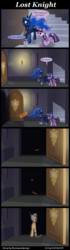 Size: 1450x5150 | Tagged: safe, artist:evil-dec0y, princess luna, twilight sparkle, alicorn, cyborg, pony, g4, comic, commission, fanfic art, female, mare, twilight sparkle (alicorn)