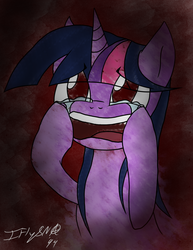 Size: 2395x3095 | Tagged: safe, artist:iflysna94, twilight sparkle, pony, g4, crying, female, high res, solo