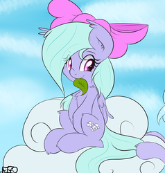 Size: 2000x2100 | Tagged: safe, artist:freefraq, flitter, pony, g4, cute, female, filly, high res, mouth hold, solo