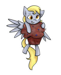 Size: 1800x2200 | Tagged: safe, artist:midnightpremiere, derpy hooves, pegasus, pony, g4, female, mare, muffin, solo