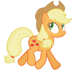 Size: 10343x10585 | Tagged: safe, artist:quanno3, applejack, g4, absurd resolution, female, simple background, solo, transparent background, vector