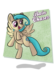 Size: 545x743 | Tagged: safe, artist:1trick, oc, oc only, oc:rain chaser, pegasus, pony, horse party, solo