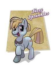 Size: 545x743 | Tagged: safe, artist:1trick, artist:lunarshinestore, oc, oc only, oc:sissy sprinkles, earth pony, pony, horse party, solo