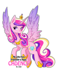 Size: 600x760 | Tagged: safe, artist:yoonny92, princess cadance, alicorn, pony, g4, female, flying, mare, simple background, solo, transparent background