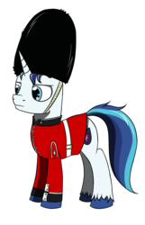 Size: 1000x1555 | Tagged: safe, artist:nordhoof, shining armor, g4, british royal guard, clothes, hat, male, solo, uniform
