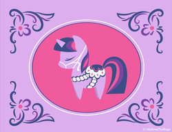 Size: 1552x1200 | Tagged: safe, artist:malimarthemage, part of a set, twilight sparkle, g4, bridle, dalahäst, female, pointy ponies, saddle, solo, swedish