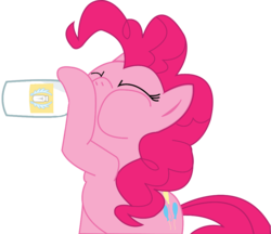 Size: 1000x865 | Tagged: artist needed, source needed, safe, pinkie pie, g4, milk, reference