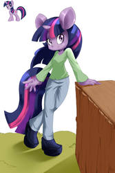 Size: 1200x1800 | Tagged: safe, artist:blacksunarmada1993, twilight sparkle, anthro, g4, ambiguous facial structure