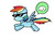 Size: 640x480 | Tagged: safe, artist:catscratchpaper, rainbow dash, g4, female, scribblenauts, solo