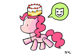 Size: 640x480 | Tagged: safe, artist:catscratchpaper, pinkie pie, g4, female, scribblenauts, solo