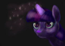 Size: 1024x724 | Tagged: safe, artist:katieunicorn, twilight sparkle, g4, female, solo