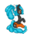 Size: 1800x2000 | Tagged: safe, artist:ashourii, oc, oc only, earth pony, goo pony, original species, pony, bow, solo