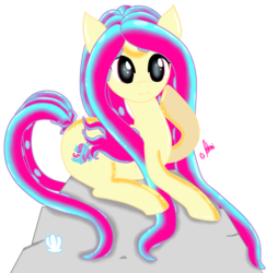 Size: 1350x1391 | Tagged: safe, artist:ashourii, oc, oc only, oc:wave dancer, original species, tentacle pony, solo