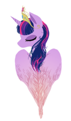 Size: 1024x1746 | Tagged: safe, artist:valerei, twilight sparkle, alicorn, pony, g4, female, mare, simple background, solo, transparent background, twilight sparkle (alicorn)