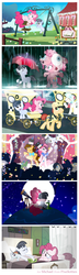 Size: 900x3105 | Tagged: safe, artist:pixelkitties, cheese sandwich, coco pommel, gummy, pinkie pie, rainbow dash, earth pony, pony, g4, pinkie pride, coma, comic, feels, hospital, life support, michael morones, ponified, sad
