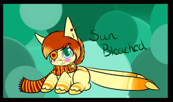 Size: 930x549 | Tagged: safe, artist:leafystaragent44, oc, oc only, augmented tail, blushing, solo