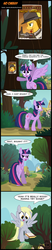 Size: 1133x5476 | Tagged: safe, artist:toxic-mario, cheese sandwich, derpy hooves, twilight sparkle, alicorn, pony, g4, pinkie pride, cheese sandwich (food), comic, female, food, mare, pun, sandwich, twilight sparkle (alicorn)