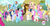 Size: 1366x700 | Tagged: safe, berry punch, berryshine, bon bon, carrot top, cheese sandwich, daisy, derpy hooves, dizzy twister, doctor whooves, flower wishes, fluttershy, golden harvest, goldengrape, linky, lucky clover, lyra heartstrings, orange swirl, pinkie pie, rainbow dash, ruby pinch, sea swirl, seafoam, shoeshine, sir colton vines iii, sweetie drops, time turner, twinkleshine, pegasus, pony, g4, pinkie pride, animation error, earth pony derpy hooves, female, male, mare, stallion, wingless