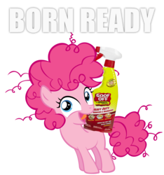 Size: 934x1000 | Tagged: safe, pinkie pie, g4, pinkie pride, female, goof off, image macro, meme, pun, solo