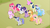 Size: 1366x768 | Tagged: safe, screencap, applejack, bon bon, daisy, flower wishes, fluttershy, linky, pinkie pie, piña colada, rarity, shoeshine, snappy scoop, sweetie drops, twilight sparkle, earth pony, pegasus, pony, unicorn, g4, my little pony: friendship is magic, the mysterious mare do well, background pony, camera, female, filly, hat, mare, piña cutelada, unicorn twilight