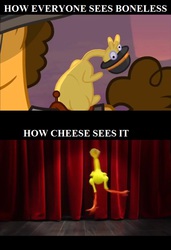 Size: 654x958 | Tagged: safe, edit, edited screencap, screencap, boneless, cheese sandwich, g4, pinkie pride, caption, funny, live action