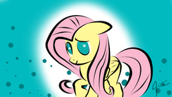 Size: 637x358 | Tagged: safe, artist:fletchshot, fluttershy, g4, female, solo