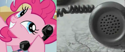 Size: 739x308 | Tagged: safe, pinkie pie, g4, 2011, ana ng, exploitable meme, female, meme, phone, phone meme, solo, they might be giants