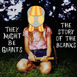 Size: 500x500 | Tagged: safe, artist:homfrog, oc, oc:ruby, oc:ruby (story of the blanks), ghost, human, undead, story of the blanks, 2011, album cover, irl, irl human, john henry, photo, they might be giants