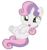 Size: 3183x3379 | Tagged: safe, artist:vendetatj, edit, sweetie belle, pony, unicorn, g4, cute, diabetes, diasweetes, female, filly, looking at you, on back, open mouth, simple background, smiling, solo, transparent background, vector