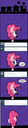 Size: 1280x5676 | Tagged: safe, artist:joeywaggoner, pinkie pie, the clone that got away, g4, too many pinkie pies, comic, crying, diane, hilarious in hindsight, moustache, pie incognito, pinkie clone, train, tumblr