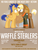 Size: 800x1060 | Tagged: safe, artist:dm29, flash sentry, trenderhoof, pegasus, pony, unicorn, g4, my little pony: friendship is magic, simple ways, boop, duo, eye contact, frown, glare, glasses, male, meme, noseboop, poster, pun, stallion, waffle, waifu thief, wide eyes, worried