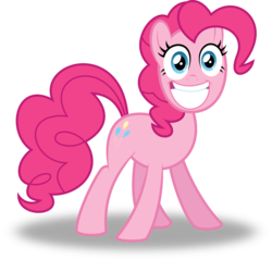 Size: 5233x4997 | Tagged: safe, artist:soren-the-owl, pinkie pie, g4, .svg available, absurd resolution, faic, female, simple background, solo, transparent background, vector