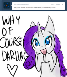 Size: 680x780 | Tagged: safe, artist:moonblizzard, rarity, g4, ask, female, rarity answers, solo, tumblr