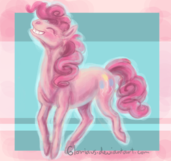 Size: 800x753 | Tagged: safe, artist:gloriaus, pinkie pie, g4, female, smiling, solo