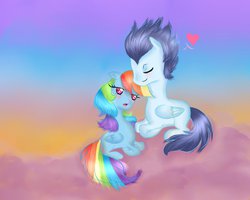 Size: 999x799 | Tagged: safe, artist:moonlightprincess002, rainbow dash, soarin', g4, female, male, ship:soarindash, shipping, straight