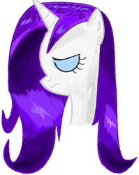 Size: 478x600 | Tagged: artist needed, source needed, safe, rarity, g4, female, solo, wet, wet mane, wet mane rarity