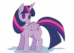 Size: 700x500 | Tagged: safe, artist:dennelx3, twilight sparkle, alicorn, pony, g4, female, mare, simple background, solo, twilight sparkle (alicorn), white background