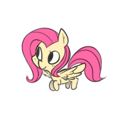 Size: 1280x1280 | Tagged: safe, artist:pegacornss, fluttershy, g4, female, flying, solo