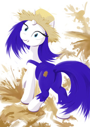 Size: 1400x1981 | Tagged: safe, artist:dahtamnay, rarity, g4, simple ways, clothes, female, hat, implied tail hole, rarihick, solo