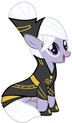 Size: 683x1171 | Tagged: safe, artist:ready2fail, regal candent, pony, g4, my little pony: friendship is magic, rarity takes manehattan, background pony, fashion, solo, toy