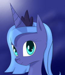 Size: 1750x2039 | Tagged: safe, artist:iados, princess luna, g4, season 1, cute, female, s1 luna, solo