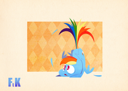 Size: 2158x1536 | Tagged: safe, artist:fluttershythekind, rainbow dash, g4, female, solo