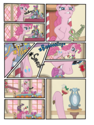 Size: 1745x2321 | Tagged: safe, artist:nayolfa, pinkie pie, comic:clean up on smile five, g4, comic