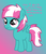 Size: 584x672 | Tagged: safe, artist:monkfishyadopts, spring step, sunlight spring, g4, artweaver, baby, cute, female, filly, ms paint, smiling, solo, spread wings, standing, when i grow up