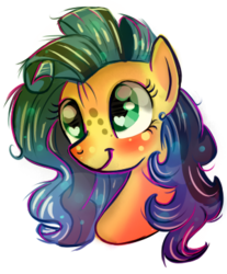 Size: 300x363 | Tagged: safe, artist:xwhitedreamsx, oc, oc only, oc:milky way, pony, blushing, female, heart eyes, mare, simple background, solo, transparent background, wingding eyes