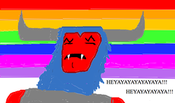 Size: 799x474 | Tagged: safe, tirac, g1, 1000 hours in ms paint, he-man, heyyeyaaeyaaaeyaeyaa, hilarious in hindsight, male, meme, ms paint, solo
